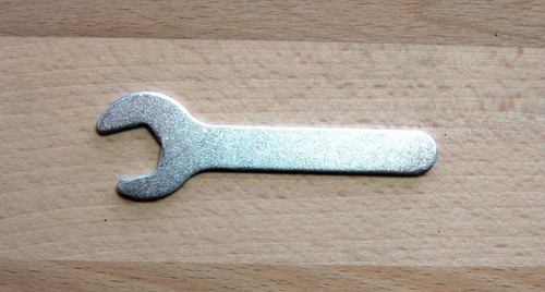 Flacher einmaulschlüssel - einmaulschlüssel, sw