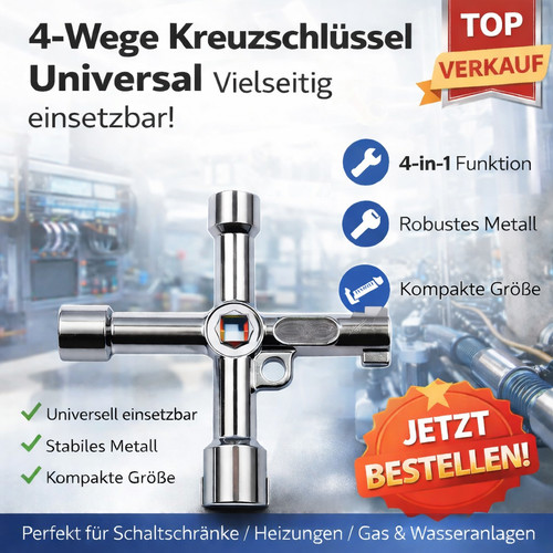 Wege universalschlüssel - 4-wege,