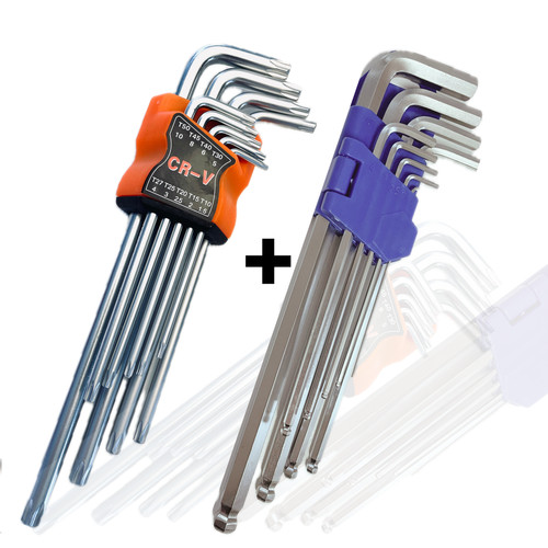 Set winkelschlüssel - set, 9tlg